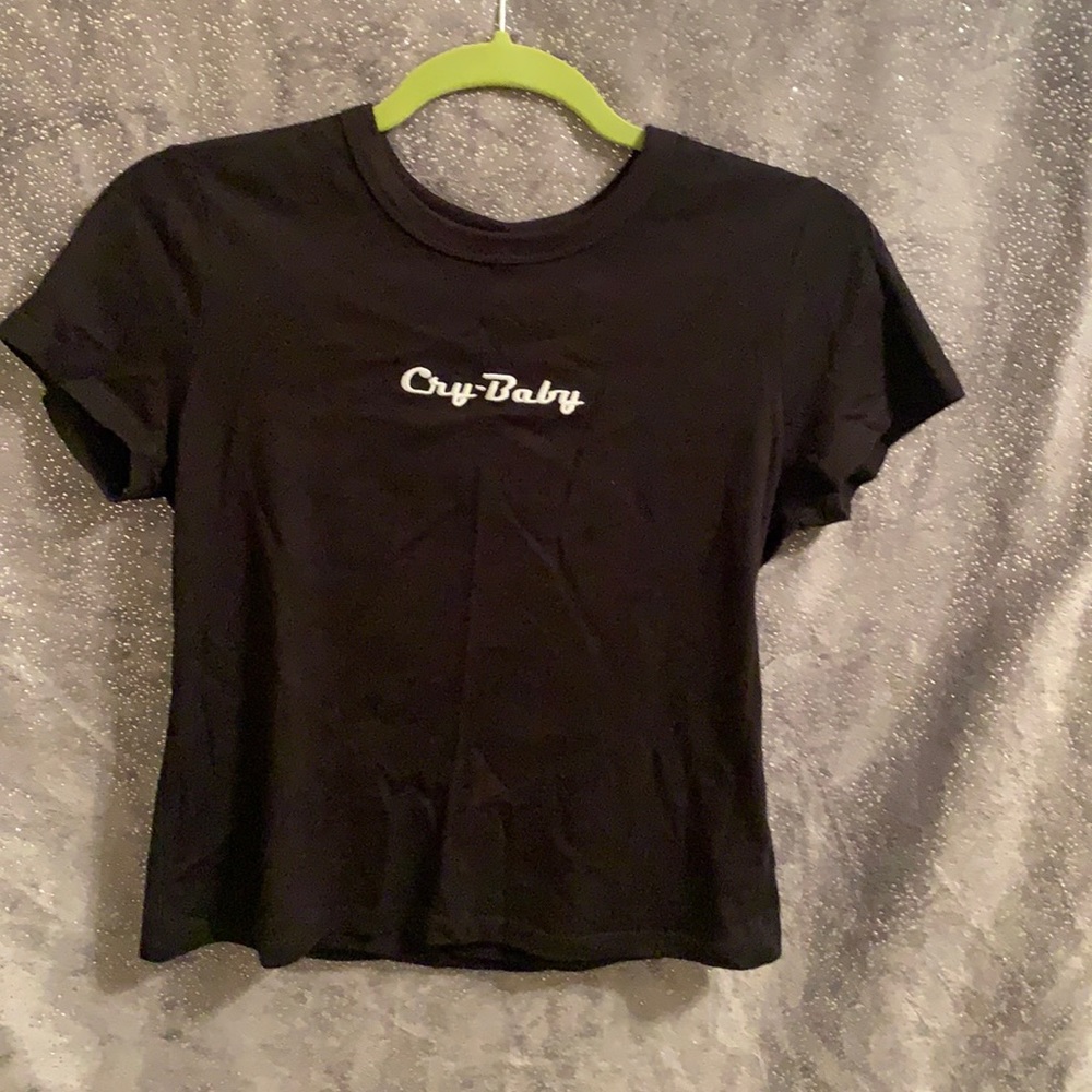 Cry baby crop top